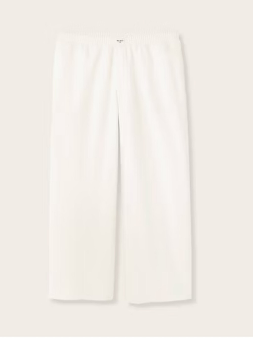 💗 Parke x Target Women's High-Rise Boxer Sweatpants Cream Size S